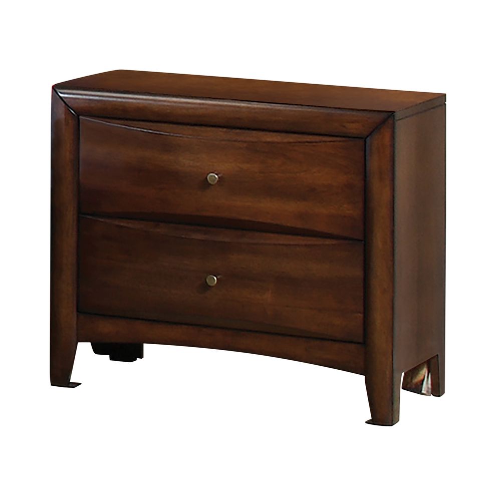 2 Drawer nightstand in casual style by Coaster