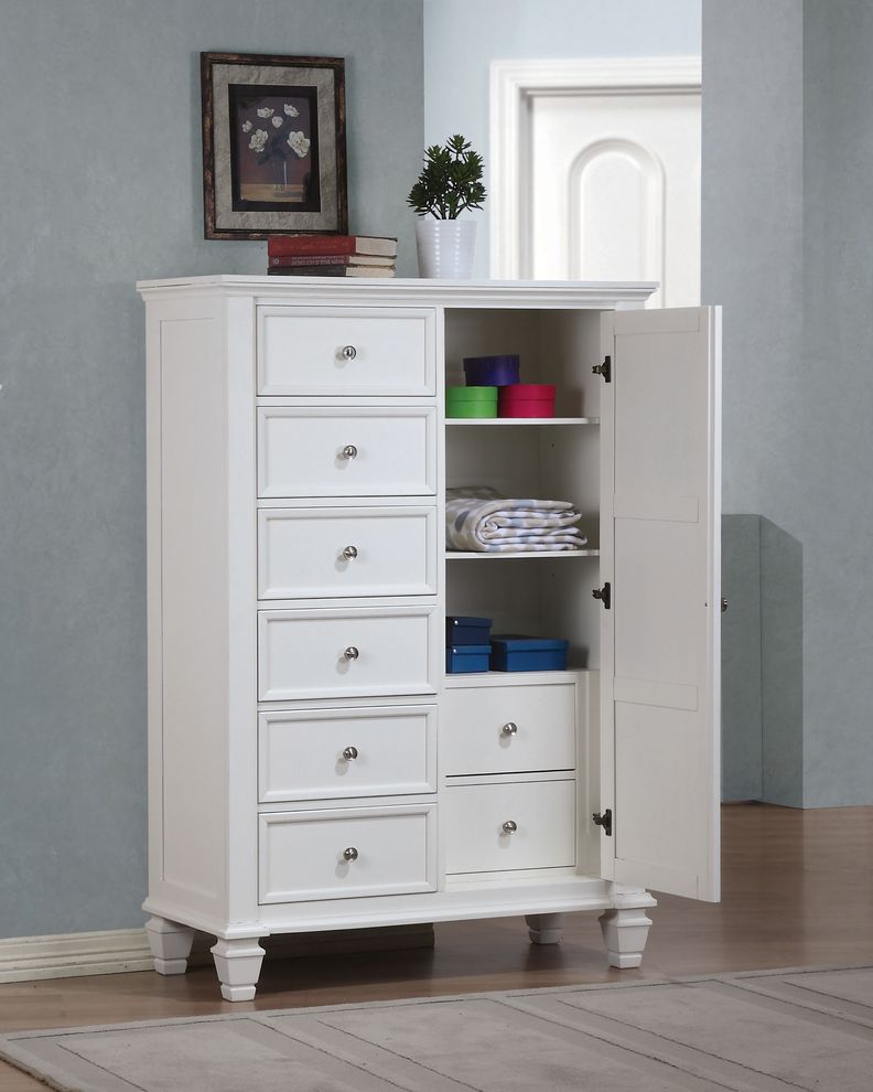 Door dresser / media chest with concealed storage by Coaster