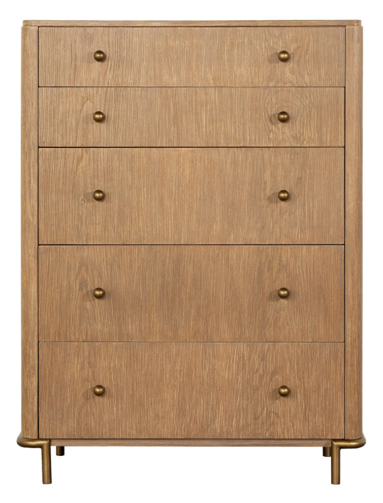 5-drawer chest sand wash by Coaster