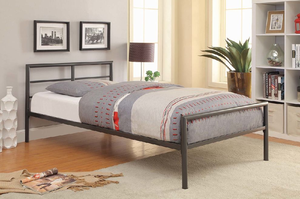 Fisher twin bed by Coaster