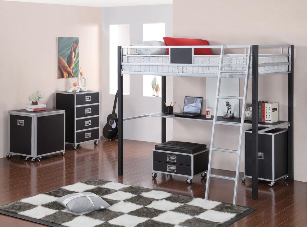 Twin loft bed by Coaster
