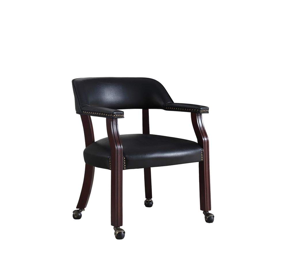 Traditional black home office chair by Coaster