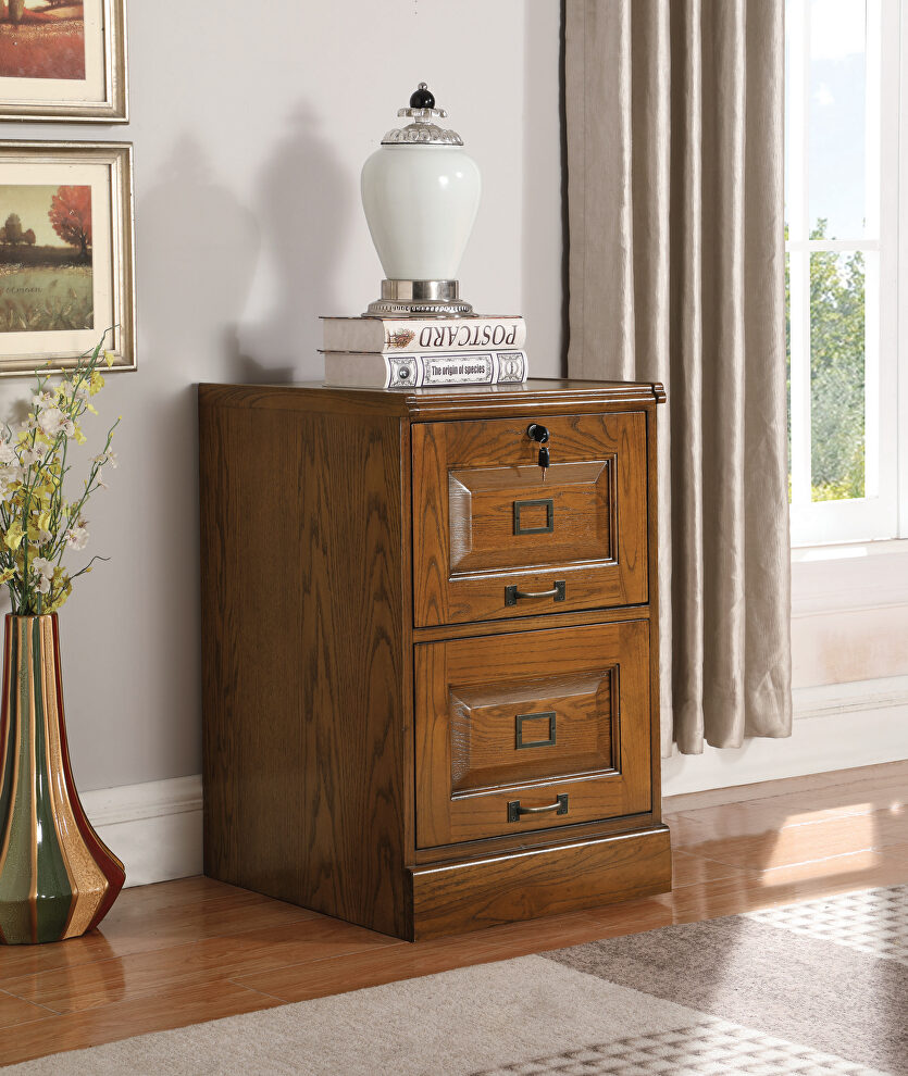 Palmetto two-drawer file cabinet by Coaster