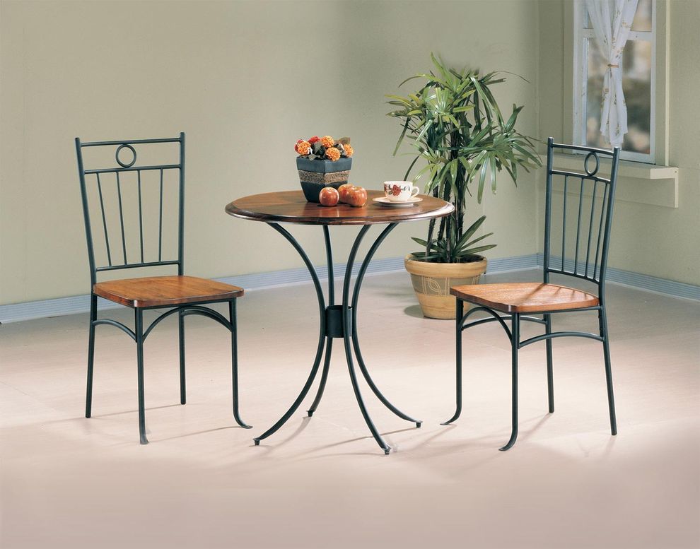 3pcs bistro style casual dining set by Coaster