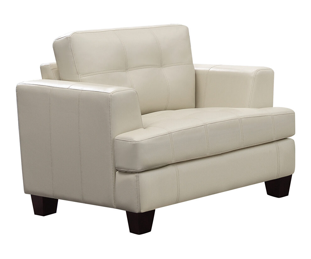 Samuel transitional cream chair by Coaster