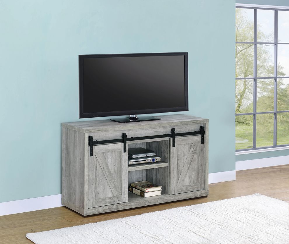 48-inch TV console in gray driftwood by Coaster