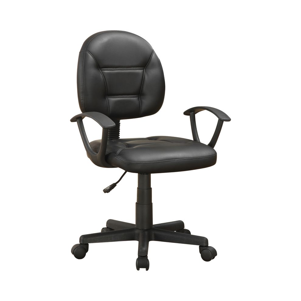 Contemporary black office chair by Coaster