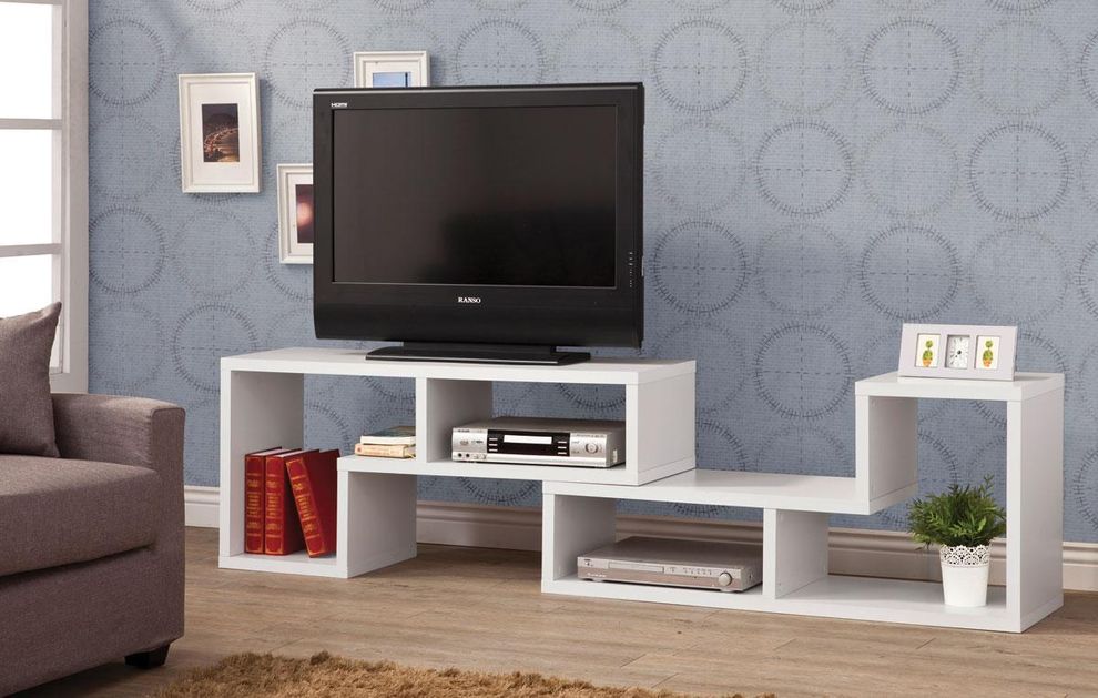 Convertible TV console and bookcase combination by Coaster