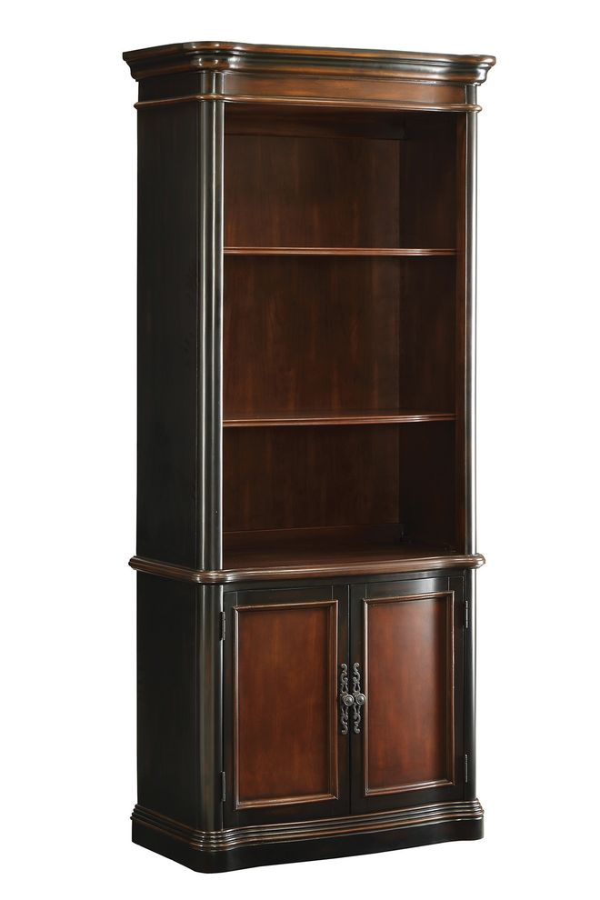 Traditional two-toned home office bookcase by Coaster