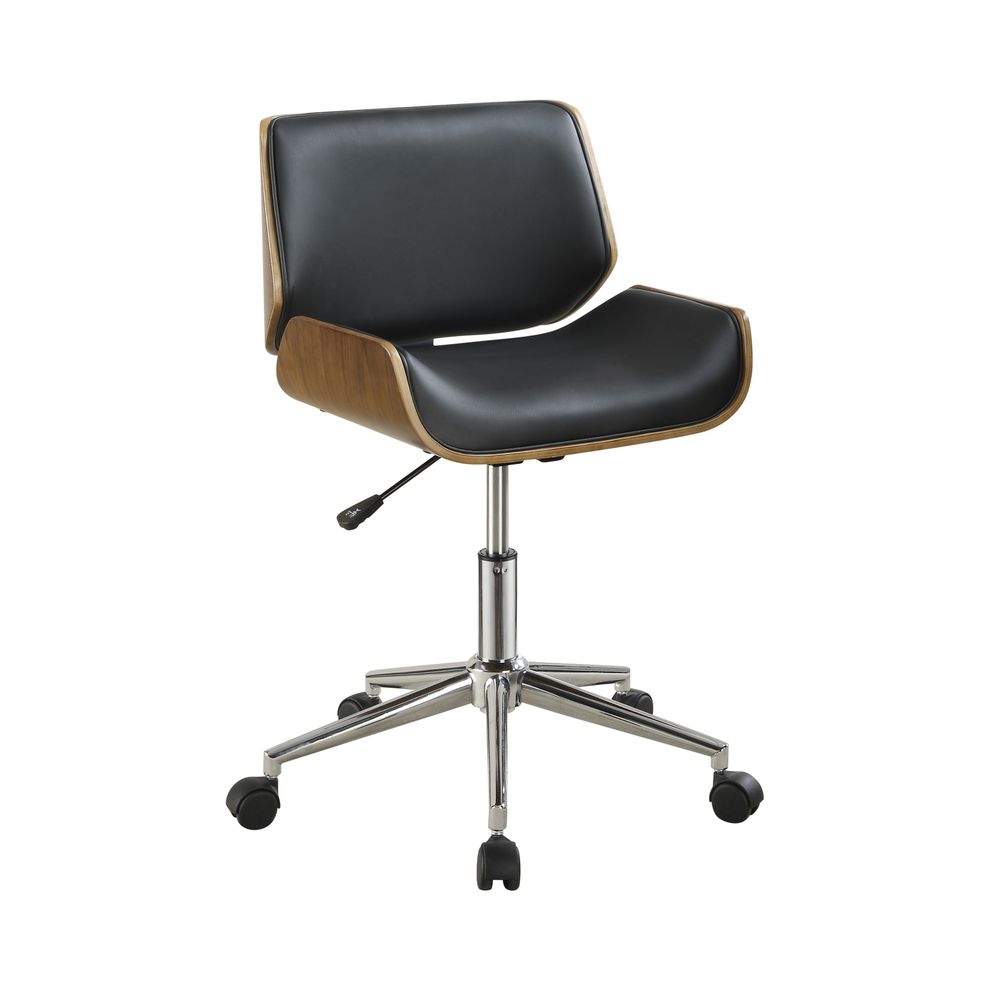 Modern black office chair by Coaster
