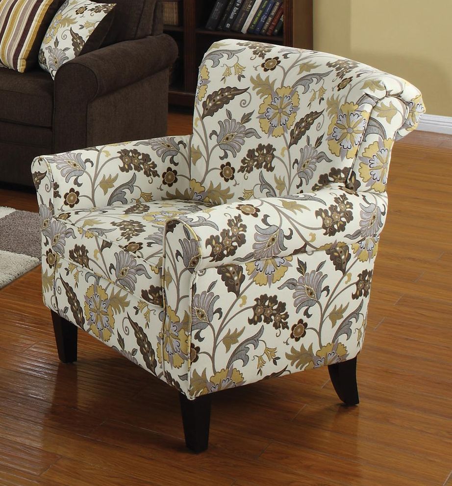 Retro style pring accent chair by Coaster