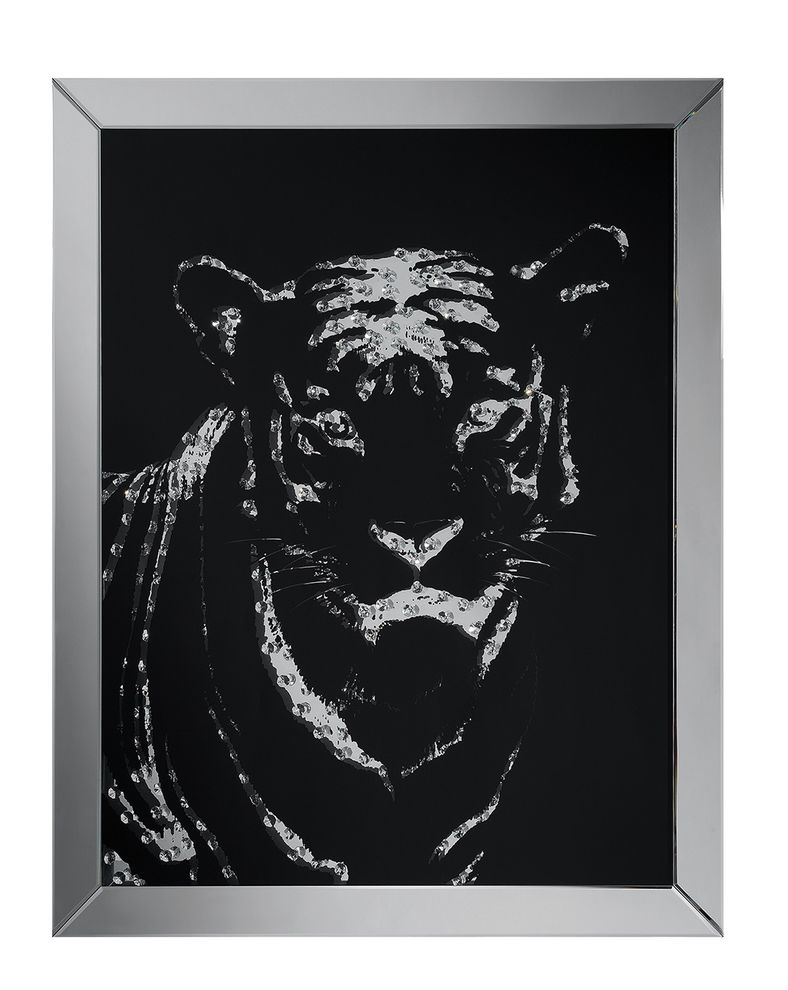 Lion wall art by Coaster