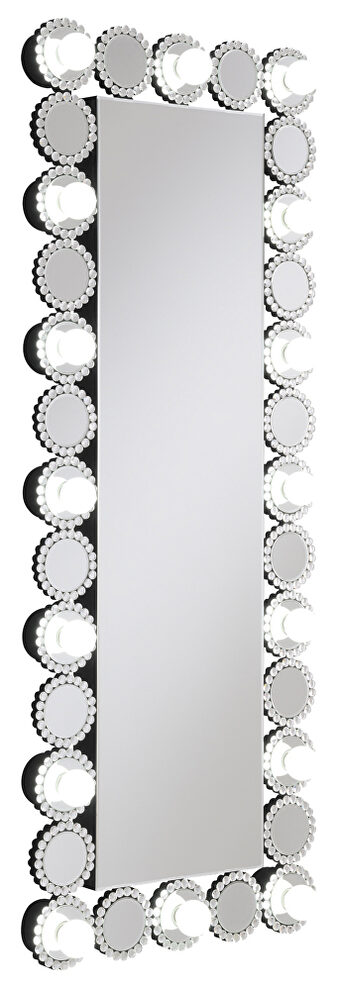Rectangular wall mirror with led lighting by Coaster