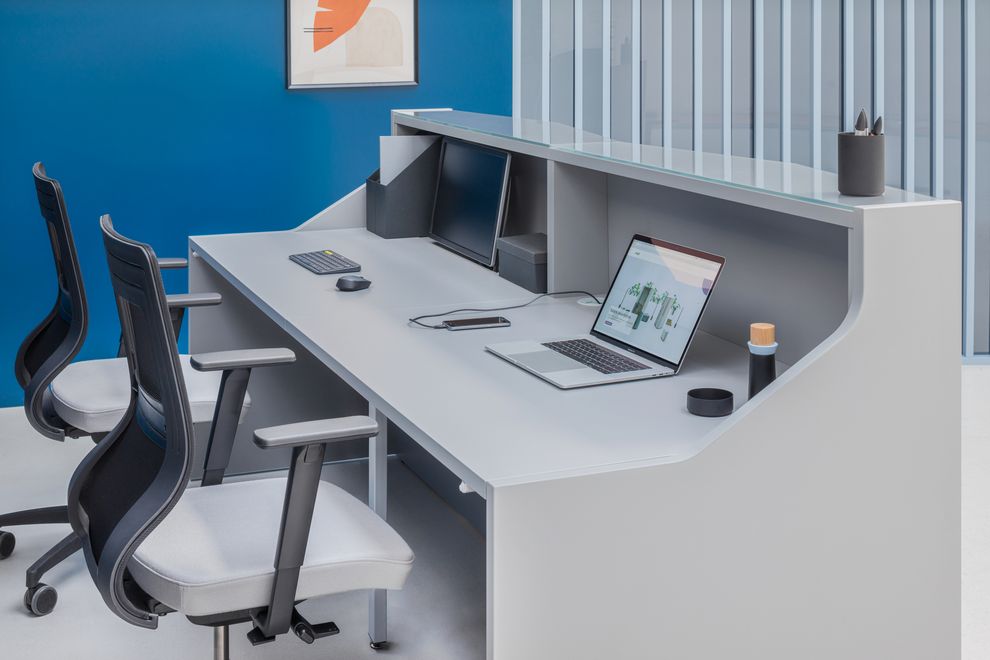 EU Designer Reception / office desk extras by MDD