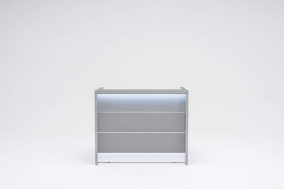 White / gray modular office reception furniture by MDD