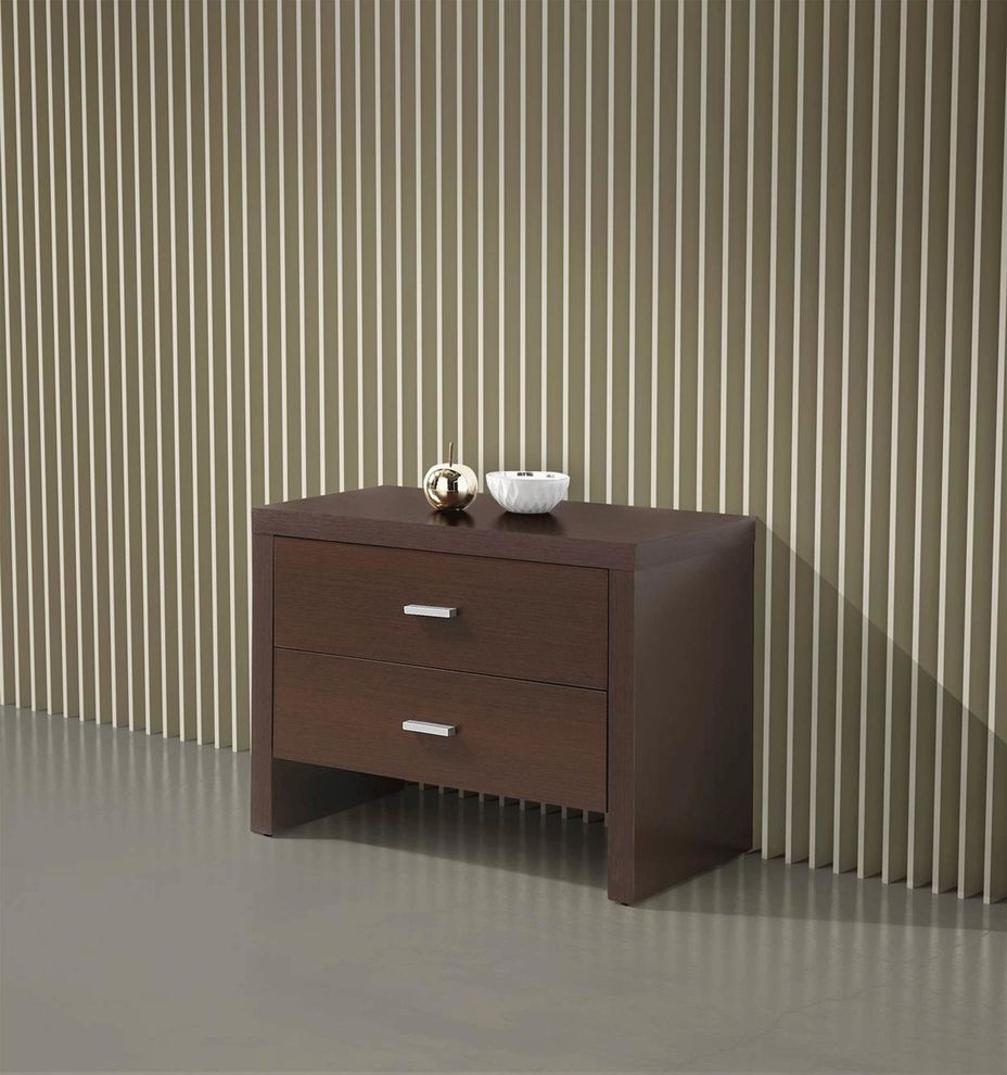 Wenge contemporary nightstand by Dupen Spain