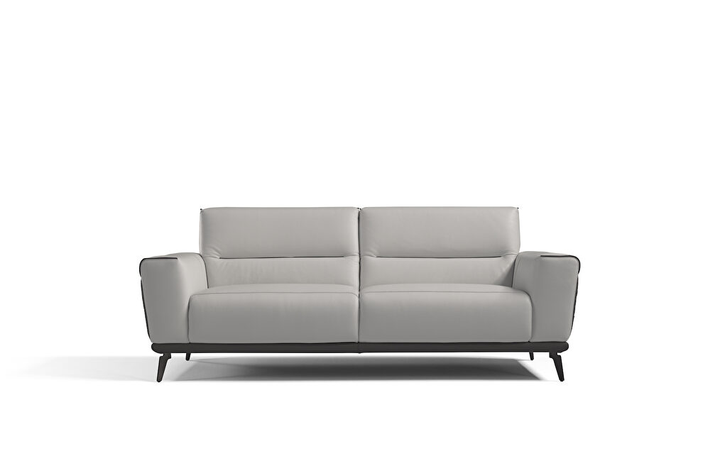 Contemporary all leather stylish sofa by Diven Living