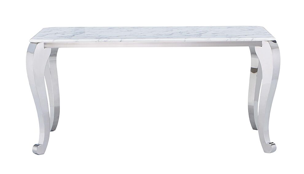 Marble top modern dining table by ESF