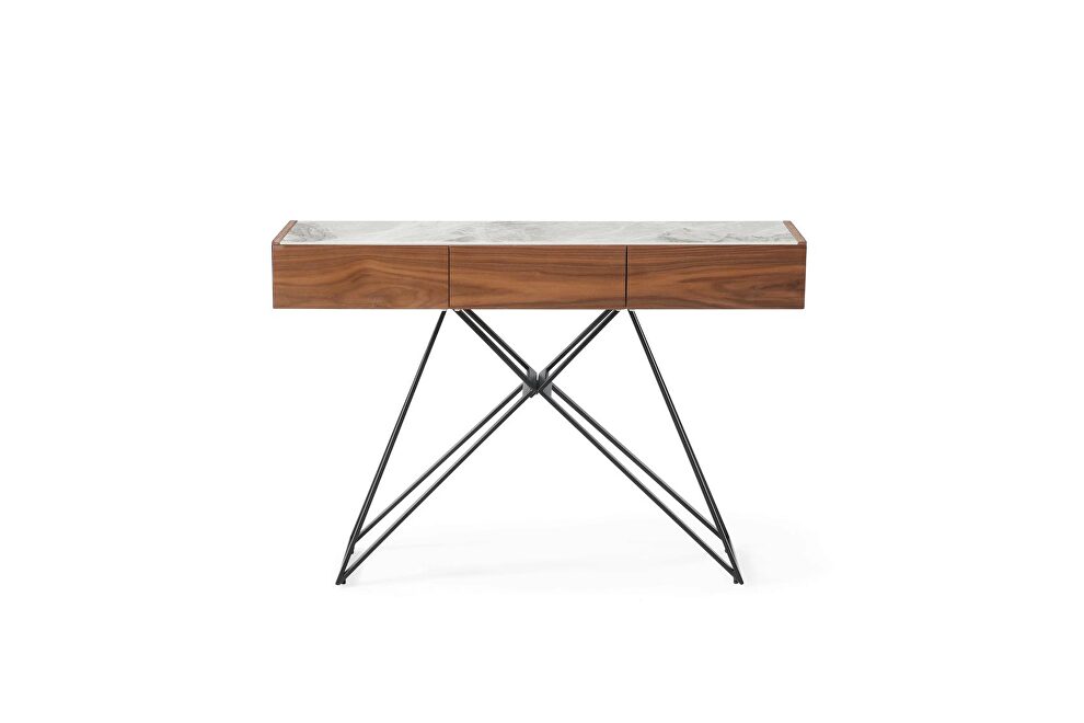 Stylish natural wood finish display / hall table / console table by ESF