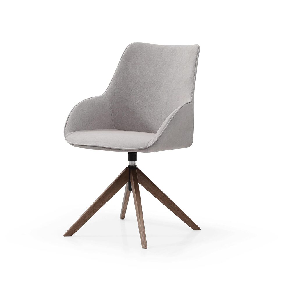 Contemporary gray dining chair by ESF