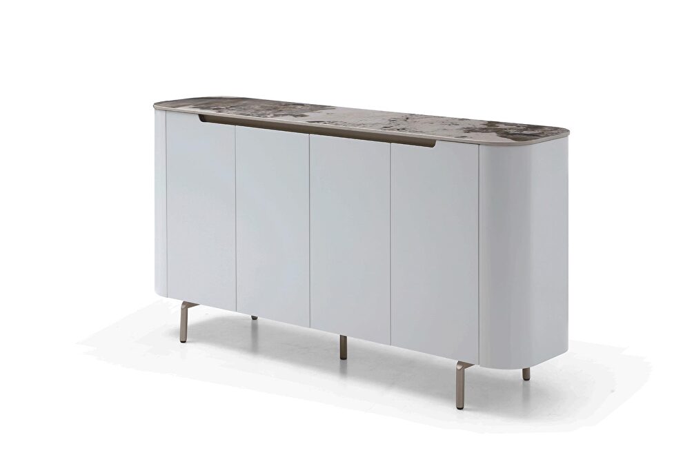 Contemporary buffet in curved style by ESF