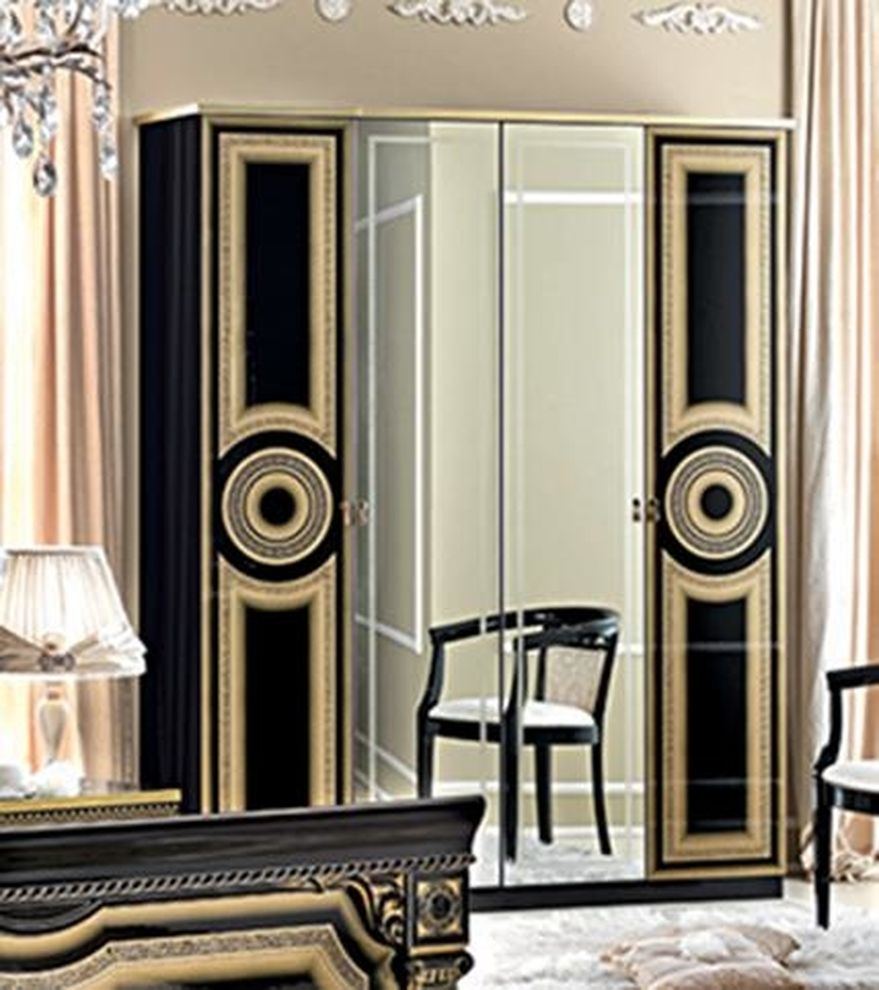 Classic touch 4-door wardrobe by Camelgroup Italy