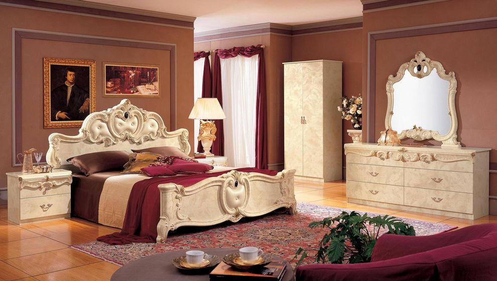 Classical style ivory bedroom set by Camelgroup Italy