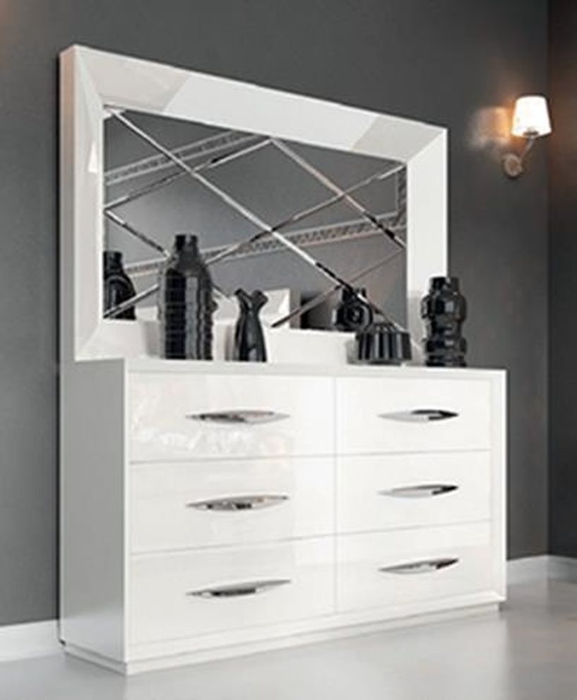 White high gloss Spain-made dresser by Franco Spain