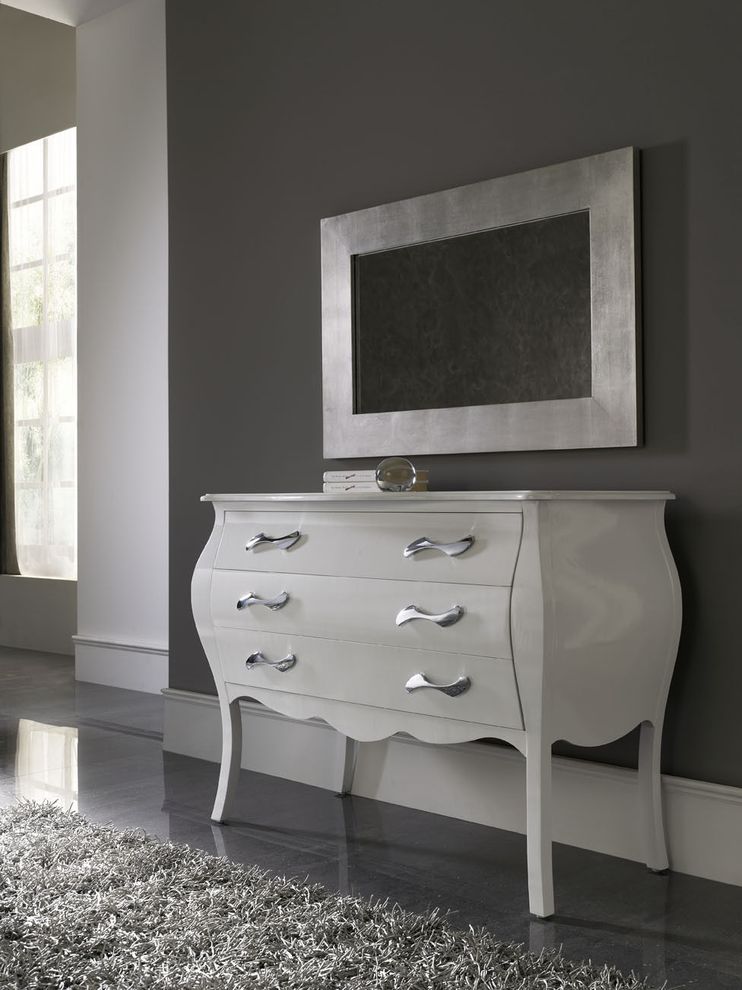 Modern elegant stylish dresser in white by ESF