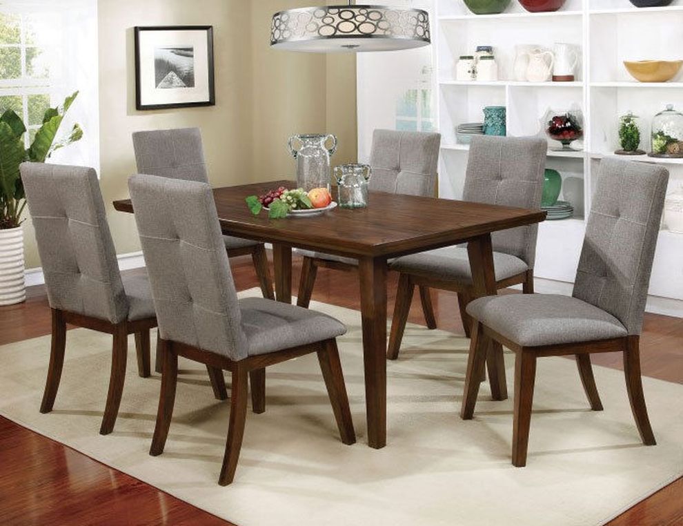 Mid-century design retro dining table by Furniture of America