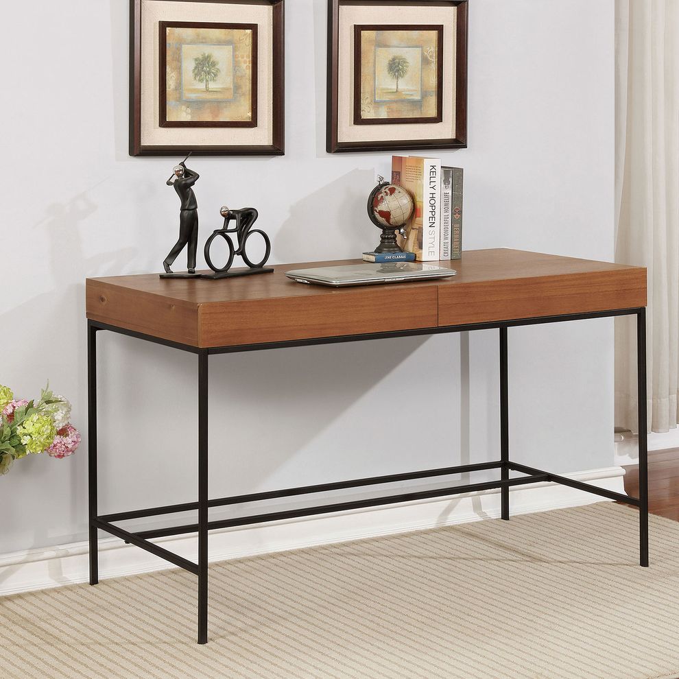 Oak Industrial Stylish Desk by Furniture of America