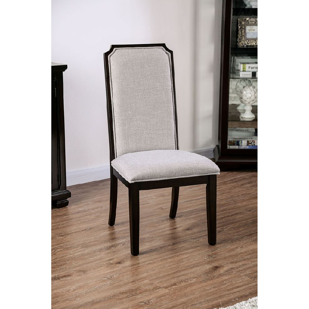 Espresso Transitional Dining Chair by Furniture of America