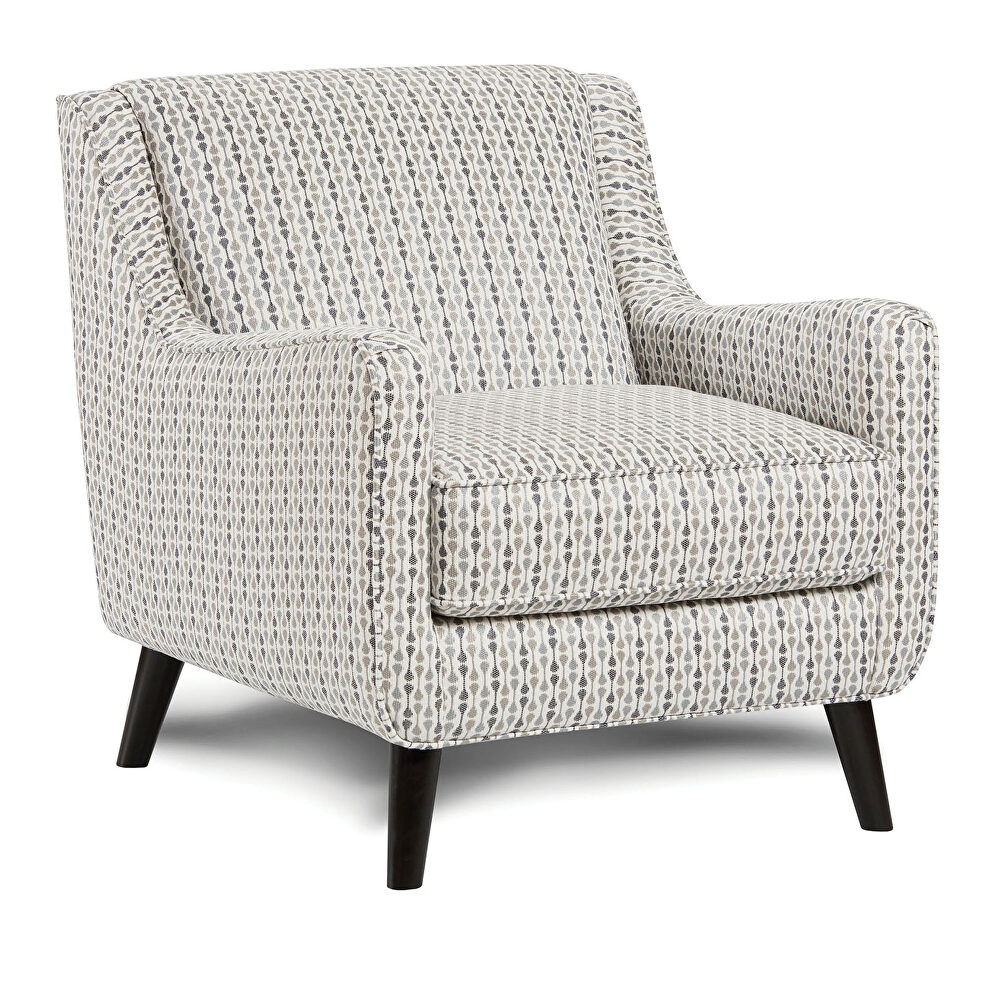 Elegantly-inspired modern delight chair in soft weave fabric by Furniture of America