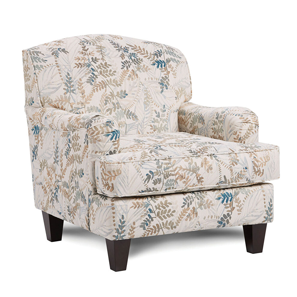 English-style floral multi chair by Furniture of America