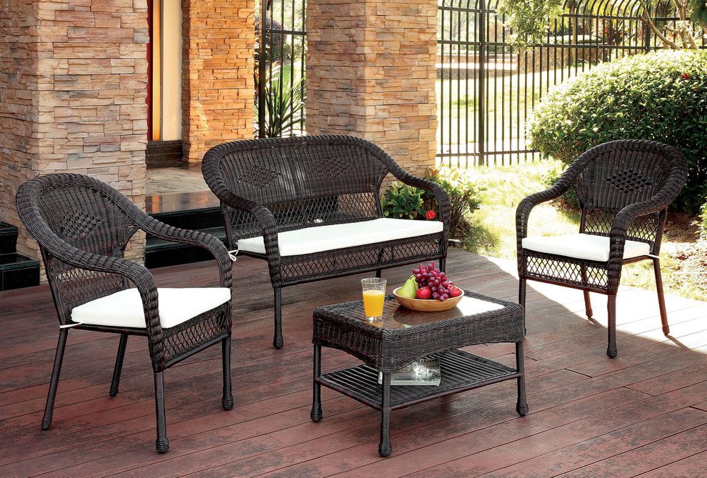 4PCS Outdoor Furniture Set by Furniture of America