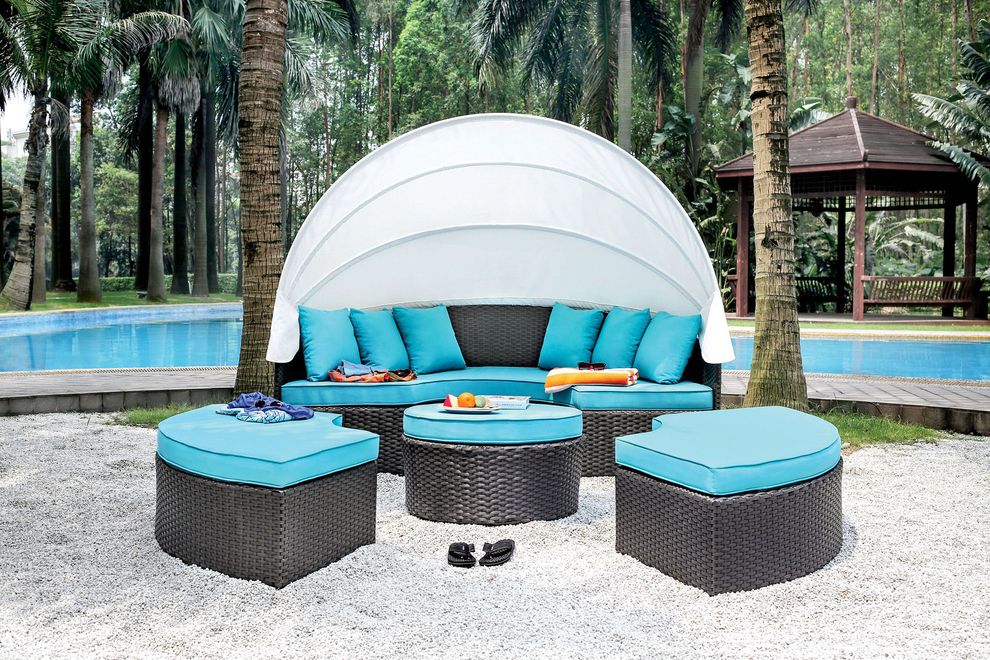 4PCS Patio outside furniture set by Furniture of America