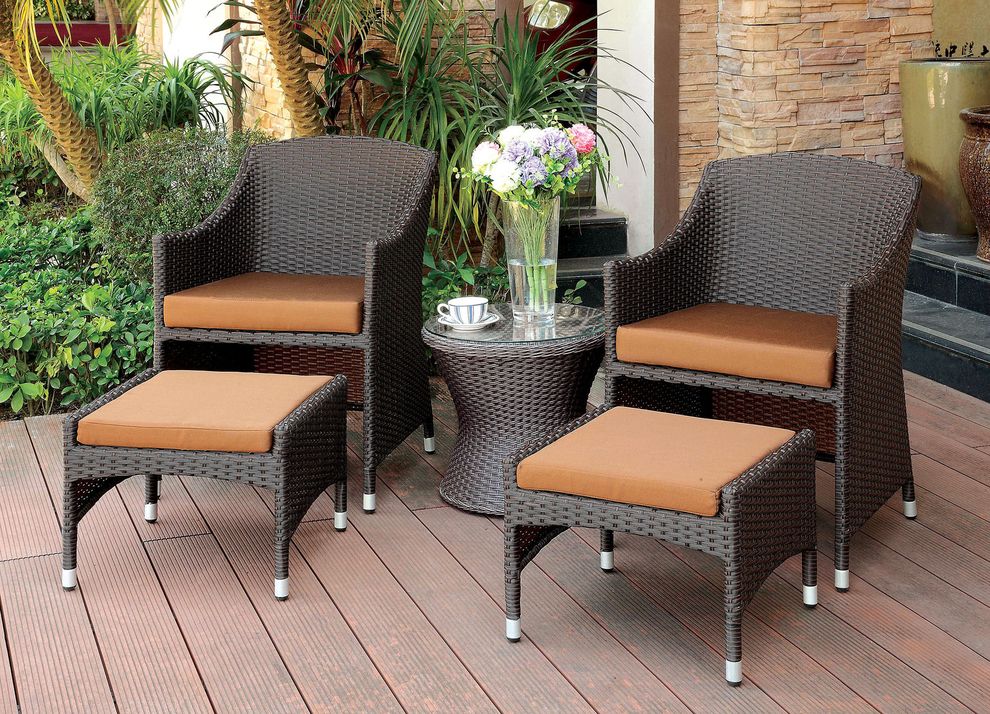 5pcs outside furniture set by Furniture of America