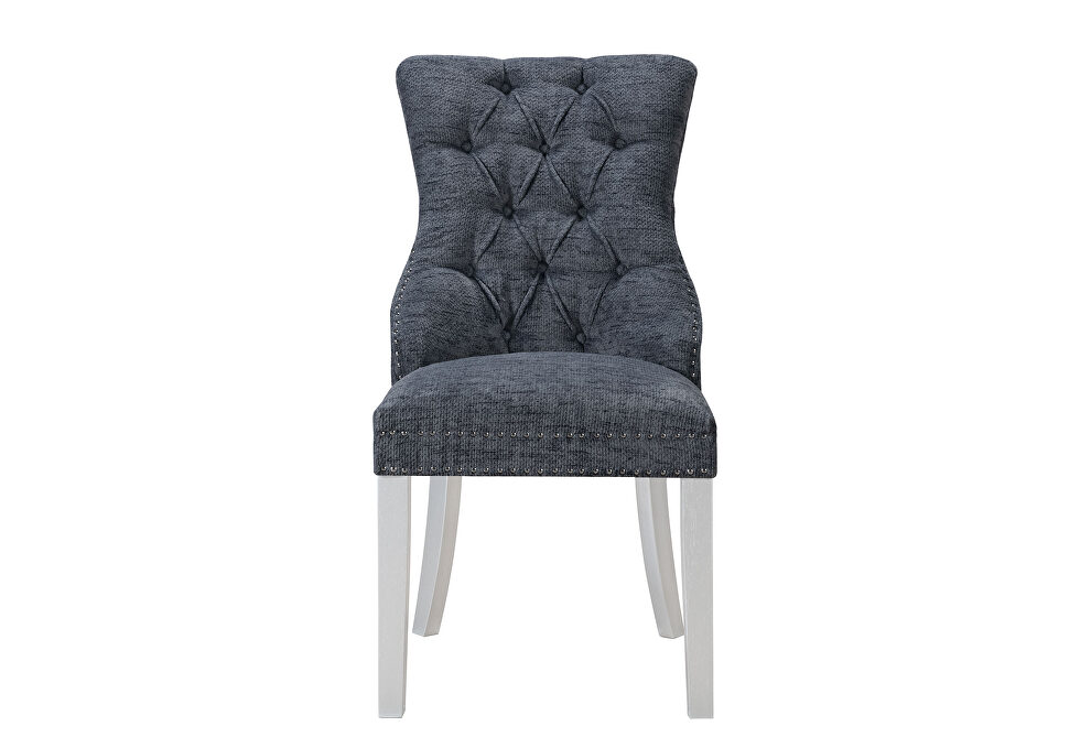 Bryson fabric elegant tufted back dining chair by Global