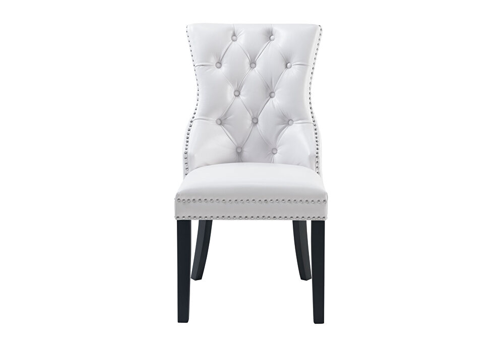 Blanche elegant tufted back dining chair by Global