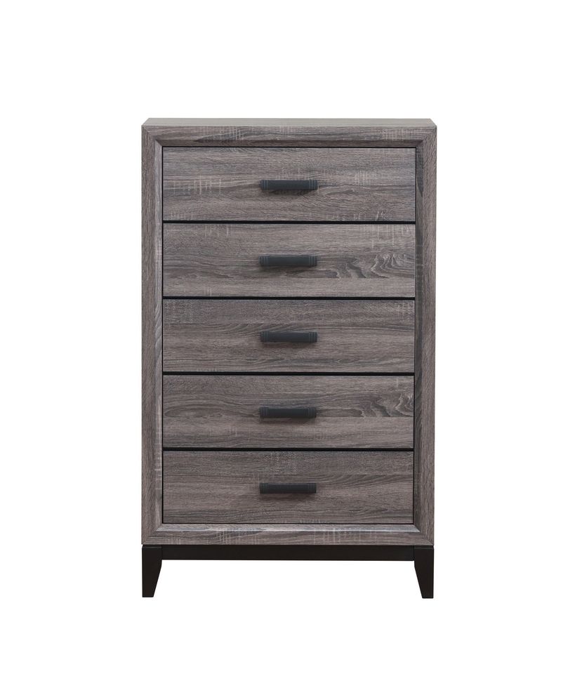 Gray contemporary style casual chest by Global