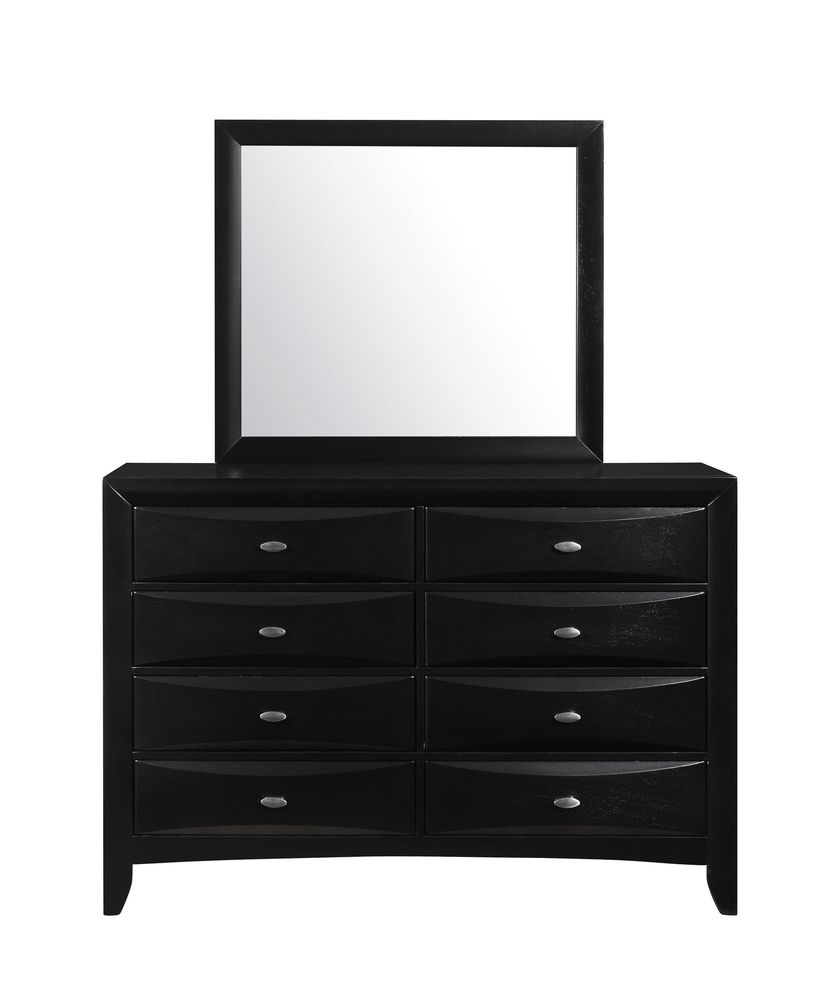 Modern dresser in black casual style by Global