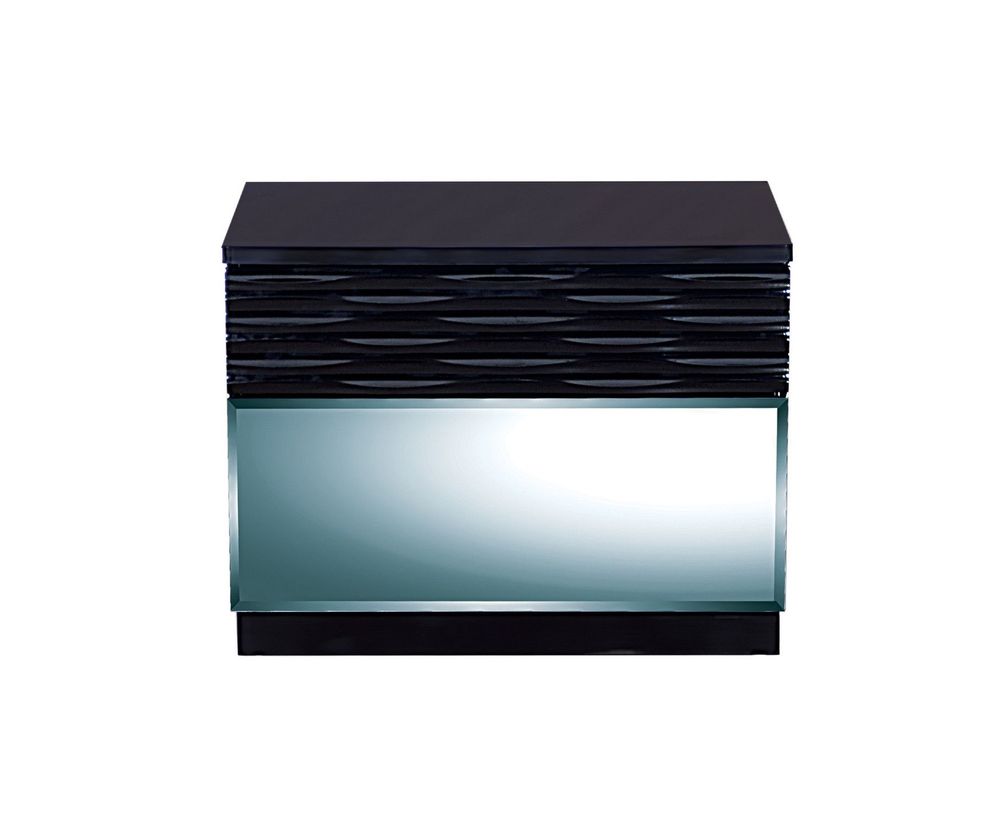 Low-profile modern nightstand by Global