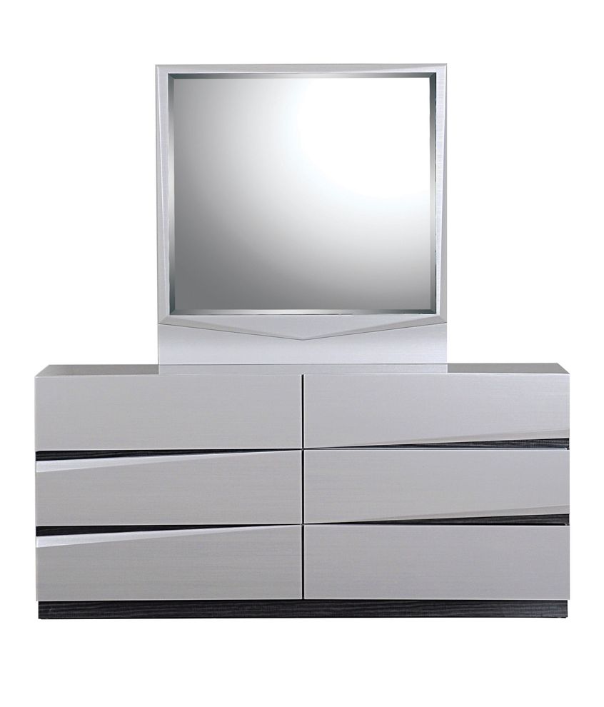 Silver ultra-contemporary dresser by Global