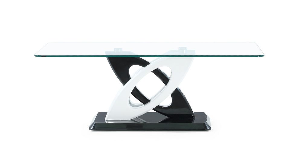 Futuristic series of glass contemporary occasional tables by Global