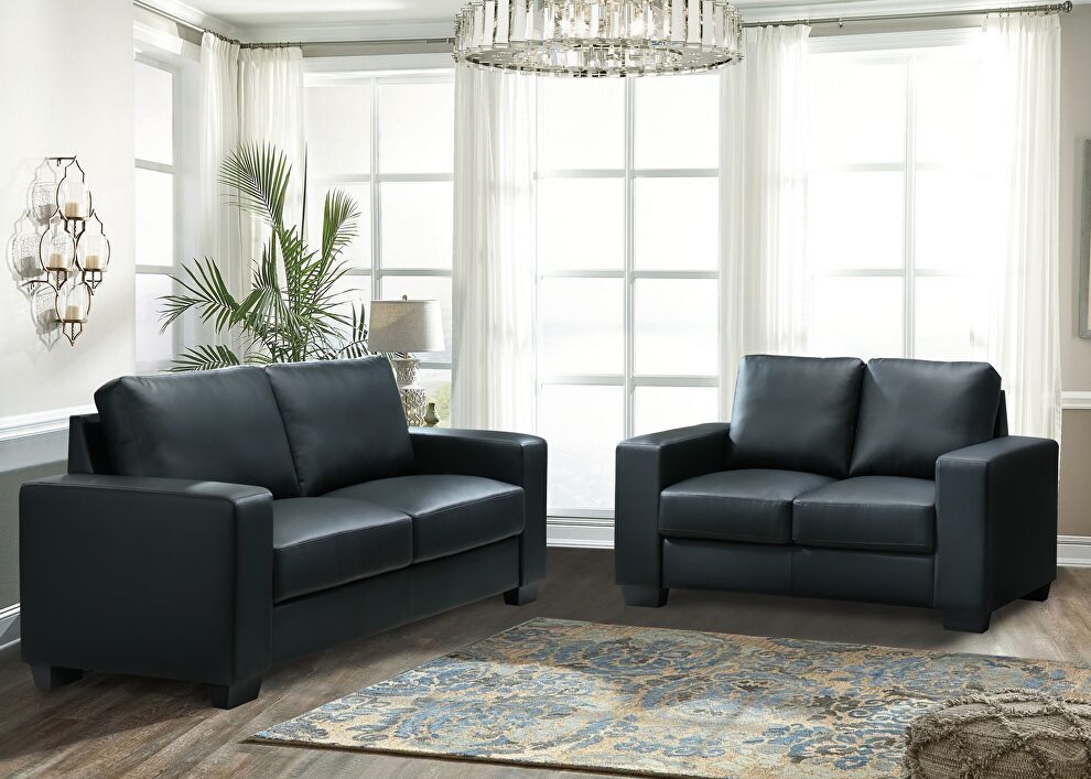Pvc quality casual style living room sofa by Global