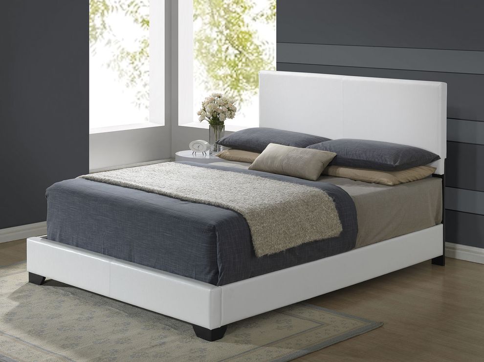 Modern white kids bed by Global