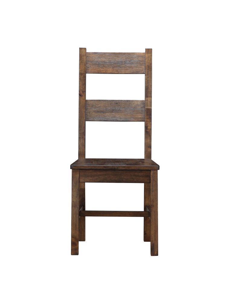 Rustic urban industrial style dining chair by Global