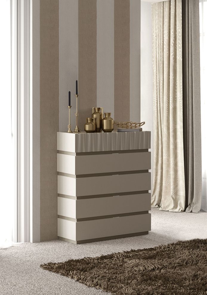 Contemporary light beige chest by Garcia Sabate Spain