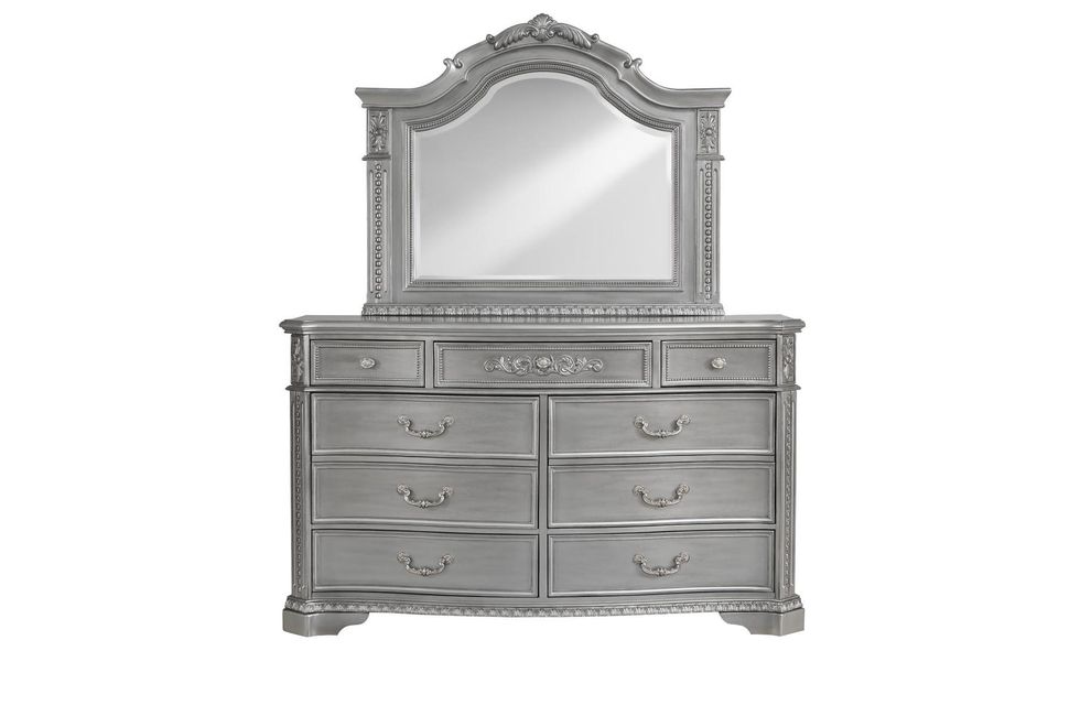 Contemporary gray dresser by Global