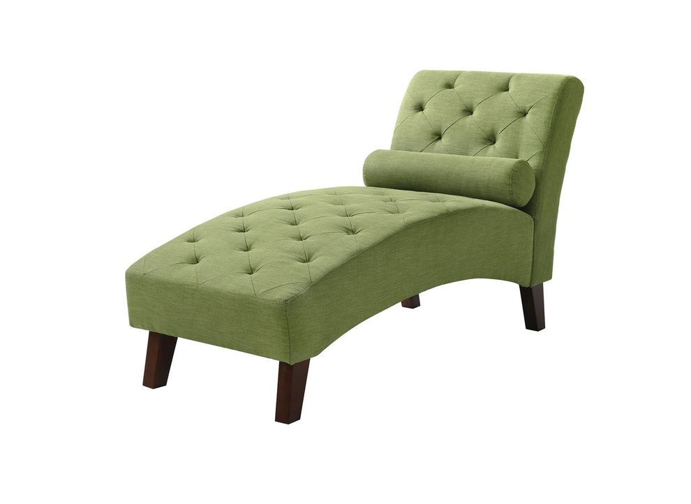 Fabric tufted affordable lounge chair by Glory